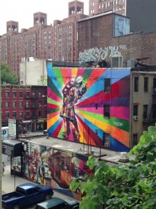 view from the highline